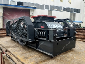 小型400x400对辊泡芙短视频app污下载 泡芙短视频app污下载生产线发往非洲马达加斯加